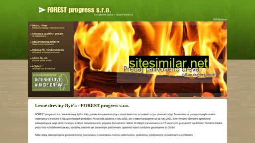 forestprogress.sk alternative sites