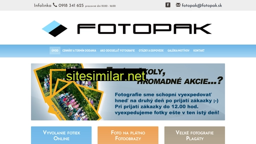 fotopak.sk alternative sites