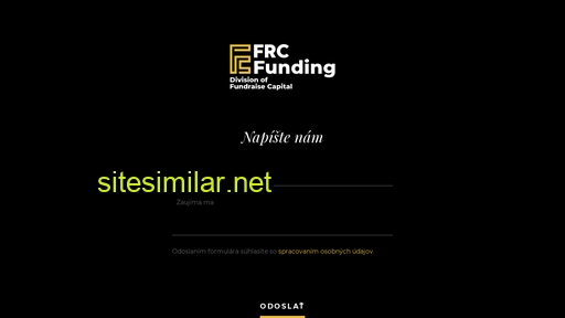 frcfunding.sk alternative sites