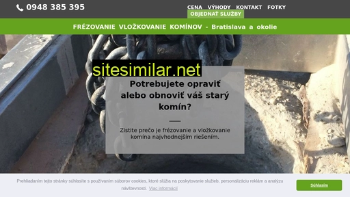 frezovanie-komin.sk alternative sites