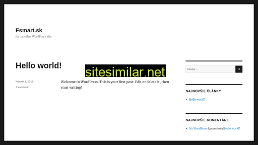 fsmart.sk alternative sites