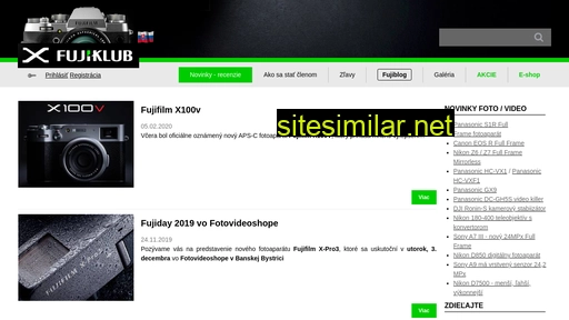 fujiklub.sk alternative sites