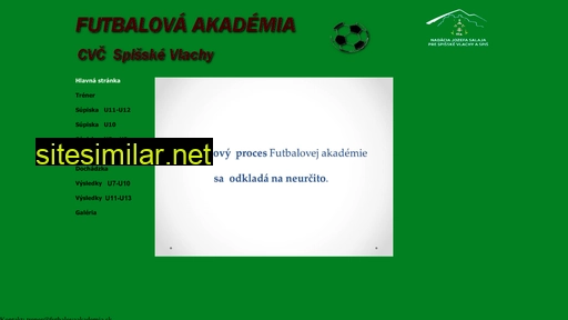 futbalovaakademia.sk alternative sites