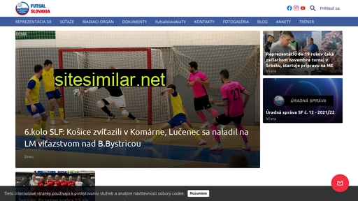 futsalslovakia.sk alternative sites