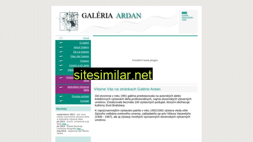 Galeria-ardan similar sites