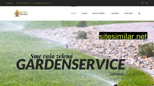 gardenservice.sk alternative sites