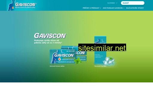 Gaviscon similar sites