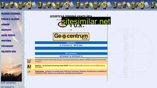 geocentrum.sk alternative sites