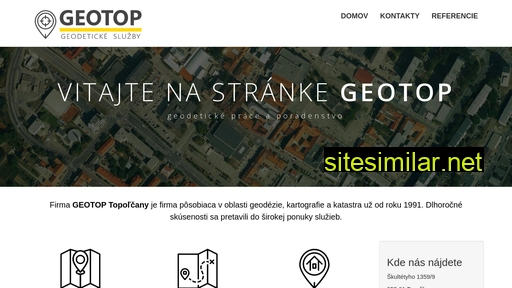 geotopto.sk alternative sites