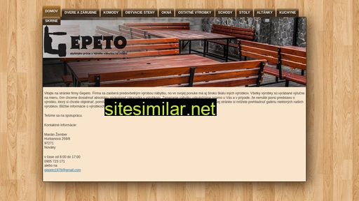 gepeto.sk alternative sites