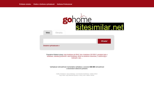 gohome.sk alternative sites