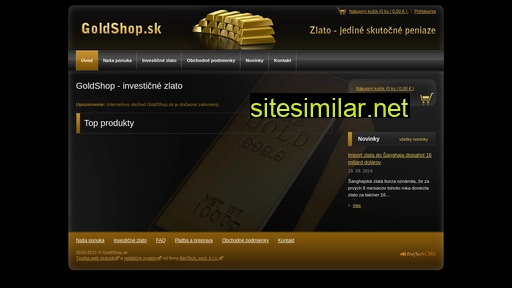 goldshop.sk alternative sites