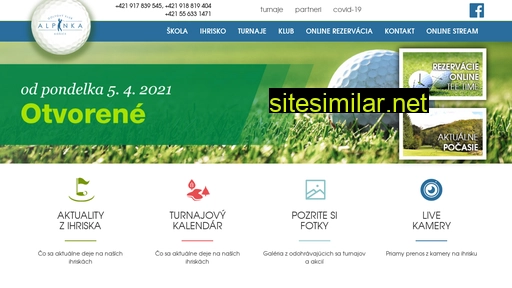 golf-alpinka.sk alternative sites