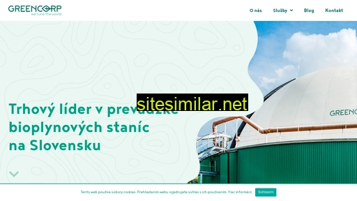 greencorp.sk alternative sites