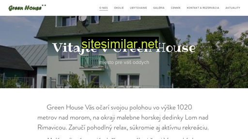 greenhouse.sk alternative sites