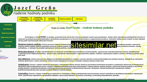 greno.sk alternative sites