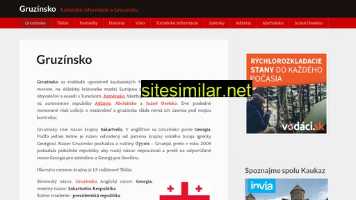 gruzinsko.sk alternative sites