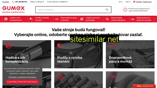 gumex.sk alternative sites