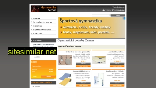 gymnastika-zeman.sk alternative sites
