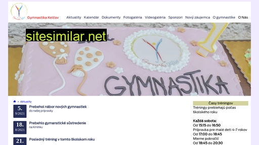 gymnastikakelcov.sk alternative sites