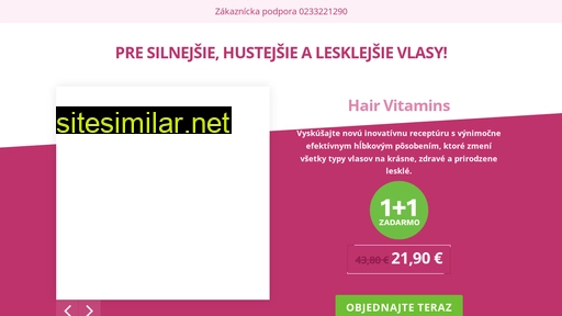 hairvitamins.sk alternative sites