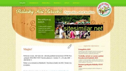 haluskyfest.sk alternative sites