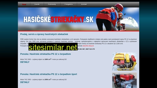 hasicskestriekacky.sk alternative sites
