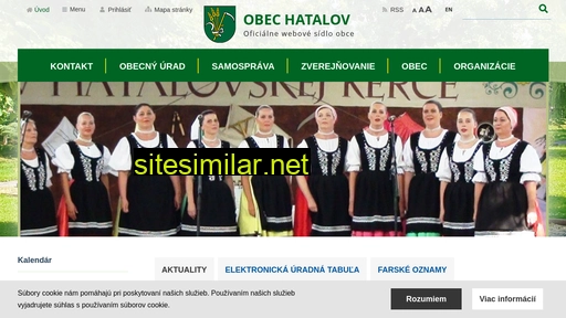 Hatalov similar sites