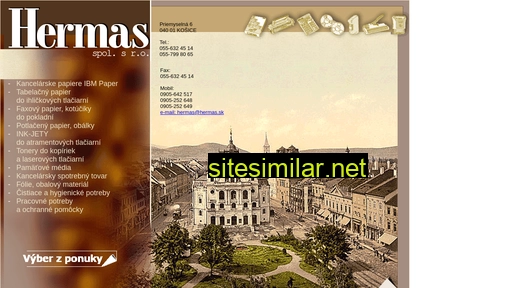 hermas.sk alternative sites