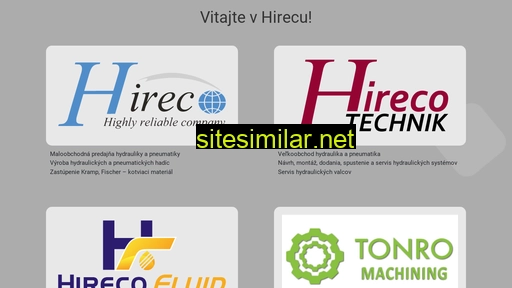 hireco.sk alternative sites