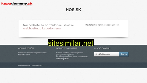 hos.sk alternative sites