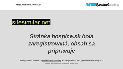 hospice.sk alternative sites