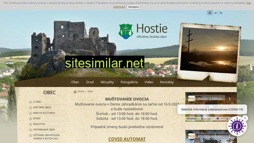 hostie.sk alternative sites