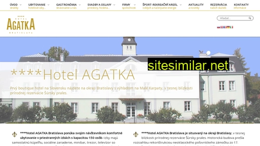 hotelagatka.sk alternative sites