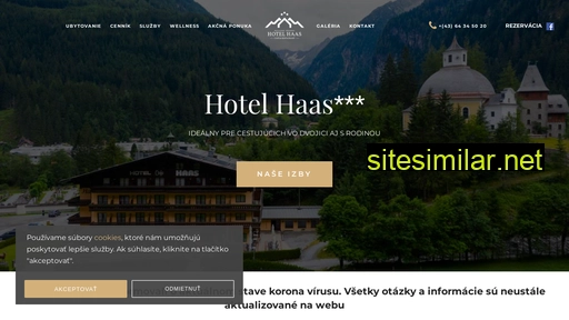 hotelhaas.sk alternative sites