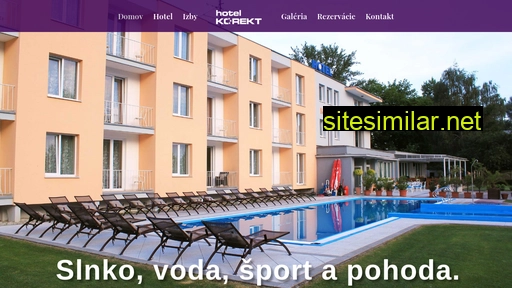 hotelkorekt.sk alternative sites