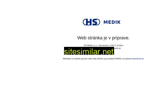 hsmedik.sk alternative sites