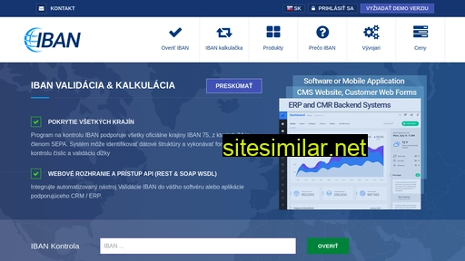 iban.sk alternative sites