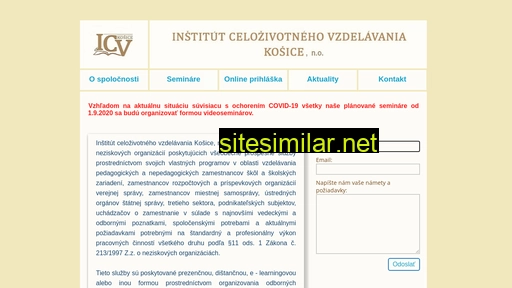 icv.sk alternative sites
