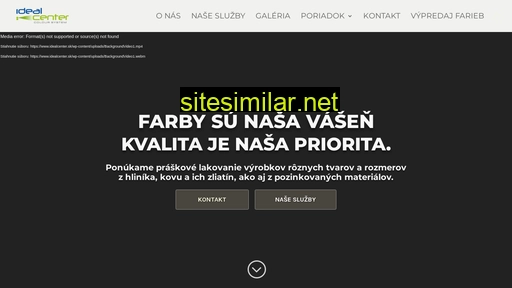 idealcenter.sk alternative sites