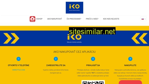 ikomarket.sk alternative sites