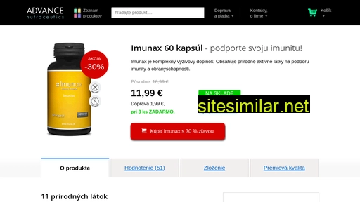 imunax.sk alternative sites
