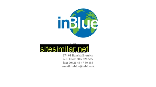inblue.sk alternative sites