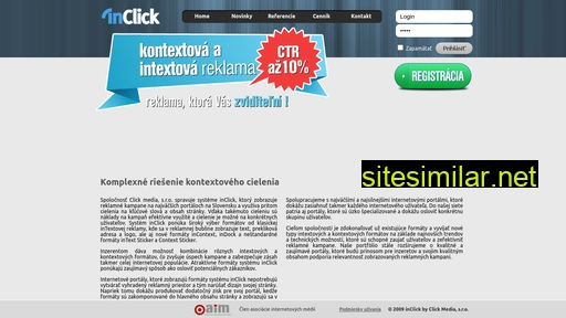 inclick.sk alternative sites