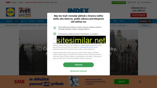 index.sme.sk alternative sites