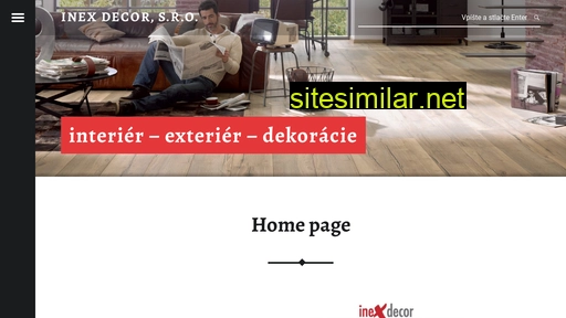 inexdecor.sk alternative sites