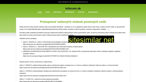 Infocom similar sites