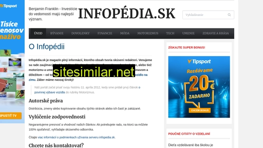 infopedia.sk alternative sites