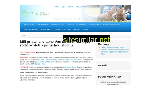 infosluch.sk alternative sites