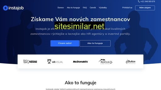 instajob.sk alternative sites